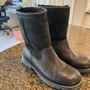 Black Ugg Boots Size 10